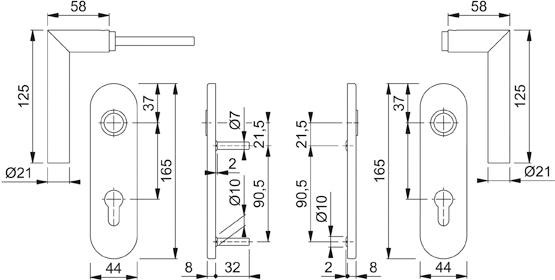 Garnitur SchildE1400Z/353KGRT- F69 8 OB-72 35-45