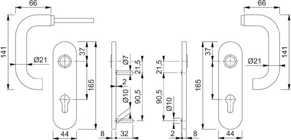 Garnitur SchildE138Z/353KGRT-SST F69 8 OB-72 35-45