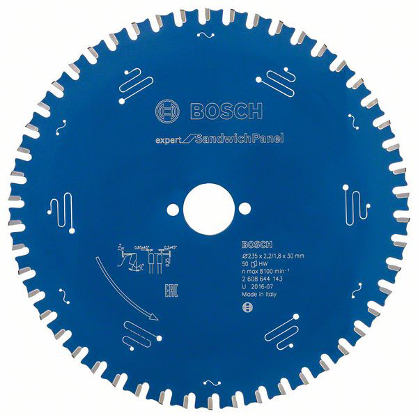 Kreissägeblatt Expert for Sandwich Panel, 235 x 30 x 2,2 mm, 50