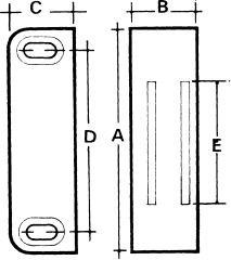 Magnetschn.Nr.10 80 40 weiß Raly 4 4Kg