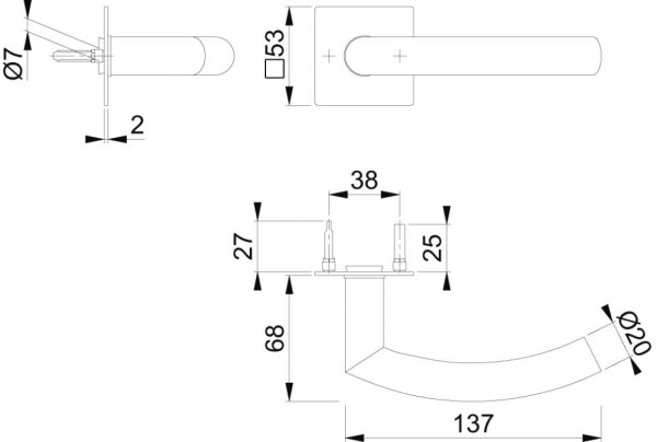 Drückerpmit Ros.TrondheimE1430Z/848N